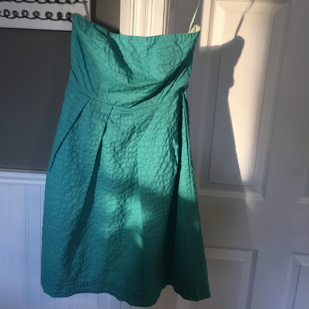 Strapless J. crew dress